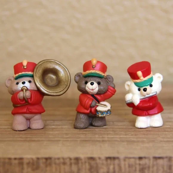 Vintage Hallmark Merry Miniatures - Bear Music Makers Series (1991-1993) - Picture 5 of 16